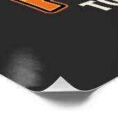 Grappige Pompoen Halloween Grappige Ontwerp_1 Perfect Poster (Hoek)