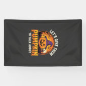 Grappige Pompoen Halloween Grappige Ontwerp_1 Spandoek (Horizontaal)