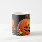 Grappige Pompoen Halloween Koffiemok (Center)
