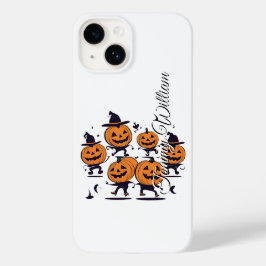 Grappige pompoen Halloween telefoonhoesje Case-Mate iPhone 14 Hoesje