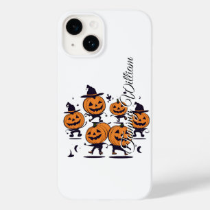 Grappige pompoen Halloween telefoonhoesje Case-Mate iPhone 14 Hoesje