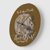 Grappige pompoen herfstbloem dankbaar grote klok (Hoek)