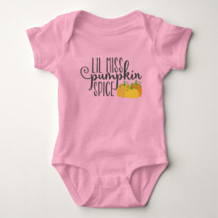 Grappige pompoen kruid Halloween Thanksgiving peut Romper