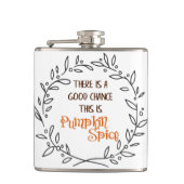 Grappige pompoen kruiden citaat herfst Herfst Humo Heupfles (Voorkant)