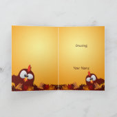 Grappige pompoen patch op maat kaart (Binnen)