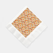 "Grappige pompoen print papier servetten. Servet (Hoek)