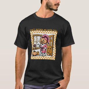 Grappige pompoen stoort me niet tot Herfst koffie T-shirt