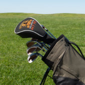 Grappige Pompoenen Halloween Taart Ontwerp_1 Golfheadcover (Insitu)