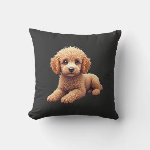 Grappige Poodle Dierenliefhebber Honden Grafisch C Kussen