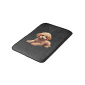 Grappige Poodle Dierenliefhebber Honden Grappig Cu Badmat (Gekanteld)