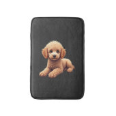 Grappige Poodle Dierenliefhebber Honden Grappig Cu Badmat (Voorkant Verticaal)