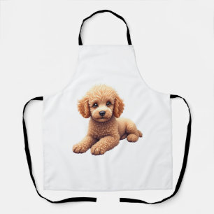 Grappige Poodle Dierenliefhebber Honden Grappig Sh Schort