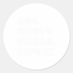 Grappige Pool Art voor mannen Vrouwen Biljart Love Ronde Sticker