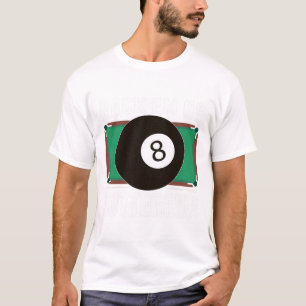 Grappige Pool Player Biljart Gift Rack Em Up T-shirt