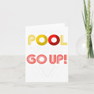 Grappige pool speler biljart kaart