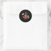 Grappige Poolse St. Patrick's Day Polen Vlag Ronde Sticker (Tas)