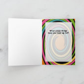 Grappige Popcorn Kaart (Binnen)