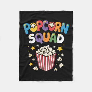 Grappige Popcorn Kunst Voor Mannen Vrouwen Kindere Fleece Deken