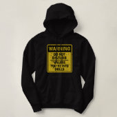 Grappige poppen grap meme voor mannen vrouwen hoodie (Design voorkant)