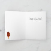 Grappige Popsicle Cool Pop Vaderdag Kaart (Binnen)
