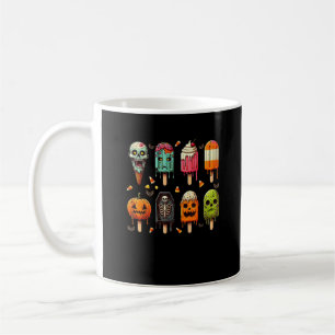 Grappige Popsicle Zomer Horror Halloween Ice Cream Koffiemok