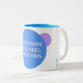 Grappige positieve koffie Mok (Voorkant rechts)