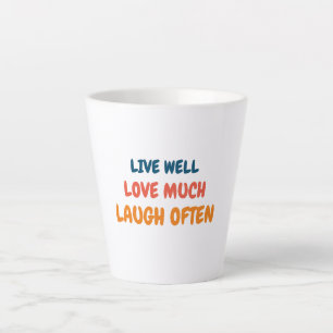 grappige positieve quote inspirerende liefdesleven latte mok