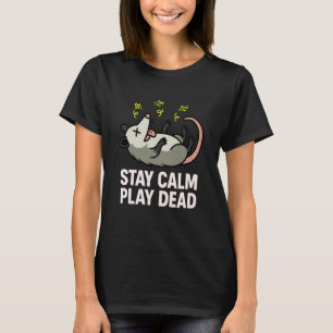 Grappige Possum Chaos Dier Ondeug Buidelrat Afval T-shirt