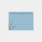 Grappige Post-Its voor scheikundelaboratorium Post-it® Notes (Voorkant)