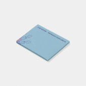 Grappige Post-Its voor scheikundelaboratorium Post-it® Notes (Schuin)