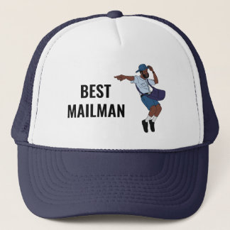 Grappige Postbode Dans Waarderingshoed Trucker Pet