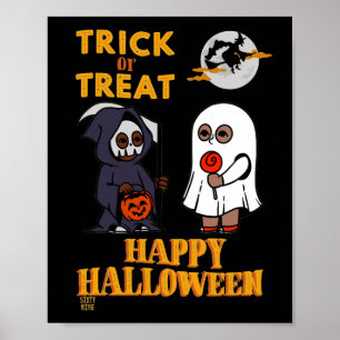 grappige poster "HALLOWEEN 1"