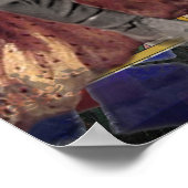 Grappige Poster voor een Whimsical Huwelijkskoppel (Hoek)