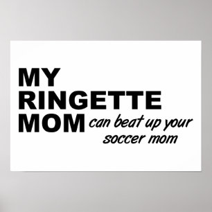 Grappige Poster Voor Ringette Moeder