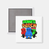 Grappige Power Patch Tilt Halthouding Lichaamstrai Magneet (Voorkant / Achterkant)