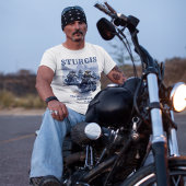 Grappige Prairie Dog Biker Gang Westerne Humor T-shirt