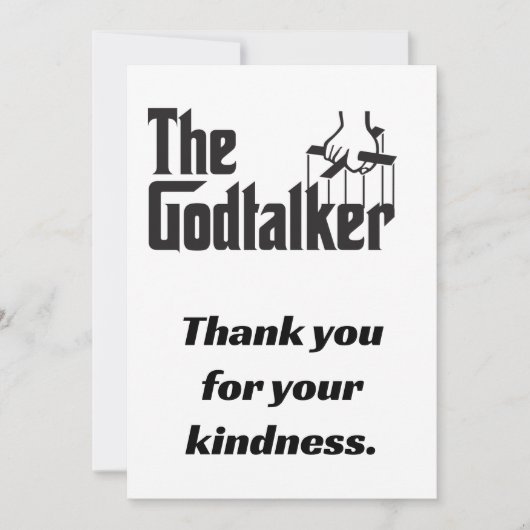 Grappige prediker minister pastor parodie kaart (Voorkant)