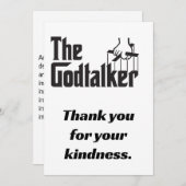 Grappige prediker minister pastor parodie kaart (Voorkant / Achterkant)