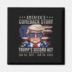 Grappige President Donald Trump Inauguratie Dag 20 Magneet