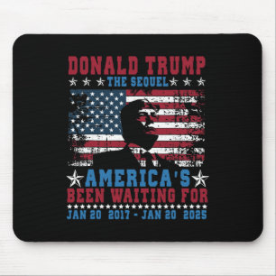 Grappige President Donald Trump Inauguratie Dag 20 Muismat