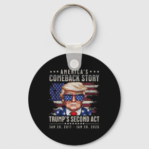 Grappige President Donald Trump Inauguratie Dag 20 Sleutelhanger