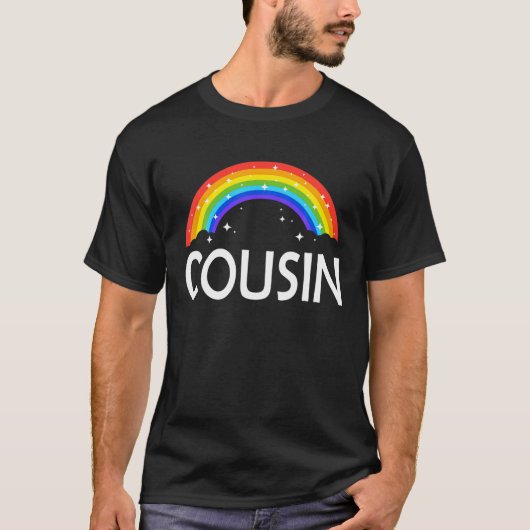 Grappige Pride Neef Trots LGBTQ Gay Lesbisch Match T-shirt (Voorkant)