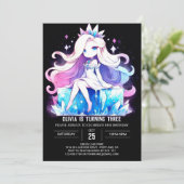 Grappige Prinselijke Verjaardag Kaart (Staand voorkant)