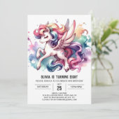 Grappige Printable Horse Verjaardag Kaart (Staand voorkant)