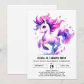 Grappige Printable Horse Verjaardag Kaart (Voorkant / Achterkant)