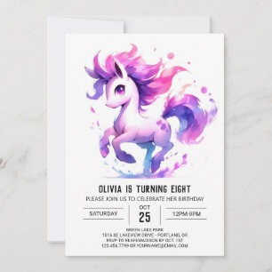 Grappige Printable Horse Verjaardag Kaart