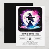 Grappige Printable Wizard Verjaardag Kaart (Voorkant / Achterkant)