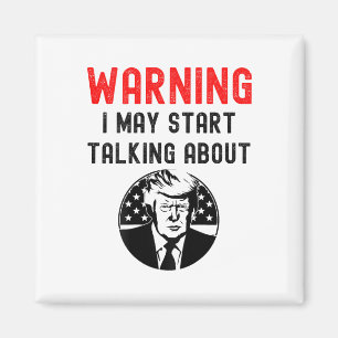 Grappige Pro Donald Trump Republikeinse Amerikaans Magneet