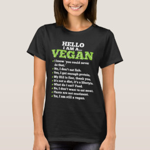 Grappige Pro Vegan Activisme Gym Atleet Gift Desig T-shirt