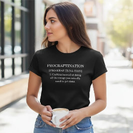 Grappige Procraftination Definitie T-shirt